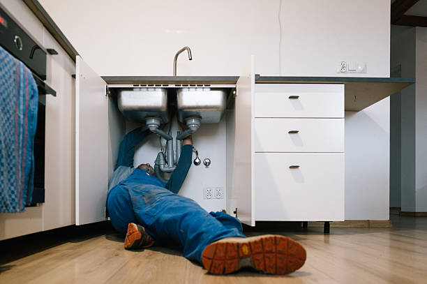 Professional Drain Cleaning technician working in Orinda, CA